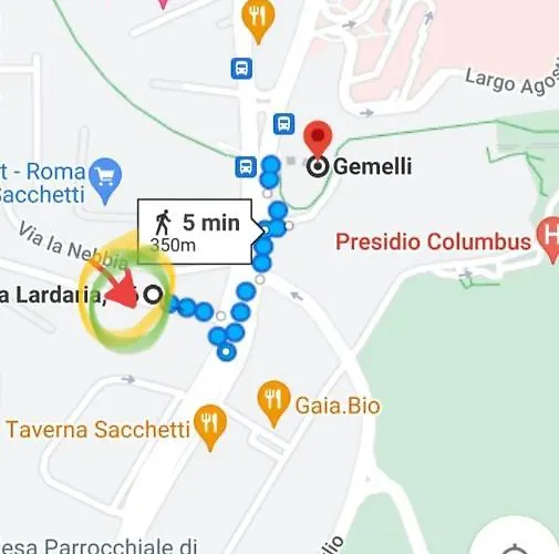 Apartament Gemelli-san Pietro-trastevere-casa Con Posto Auto *