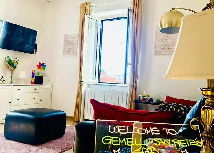 Apartament Gemelli-san Pietro-trastevere-casa Con Posto Auto